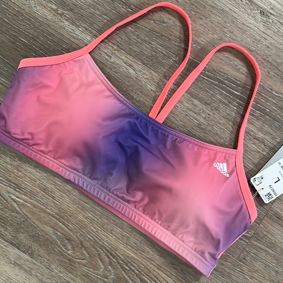 adidas Other - ADIDAS Swim top. Sz Lg. Removable pads. BNWT
